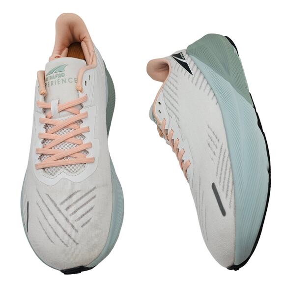 Altra FWD Experience White Blue Pink Womens 10 Running Shoes Sneakers - Picture 2 of 11